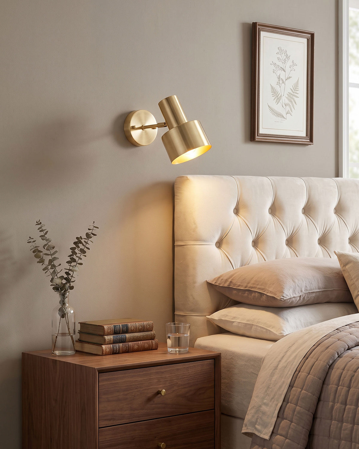 Vane Adjustable Wall Sconce adjusted shade angle